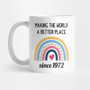 Making The World Better Since 1972 Mug